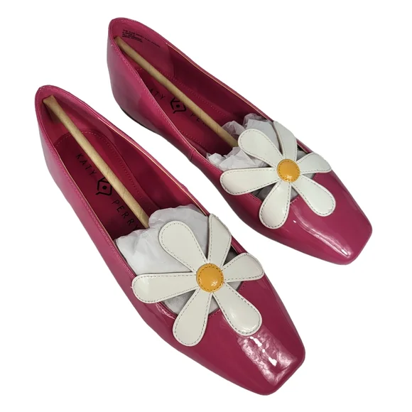 Evie Daisy Slip-On Flats Fucshia Pink 8.5 - Picture 8 of 9